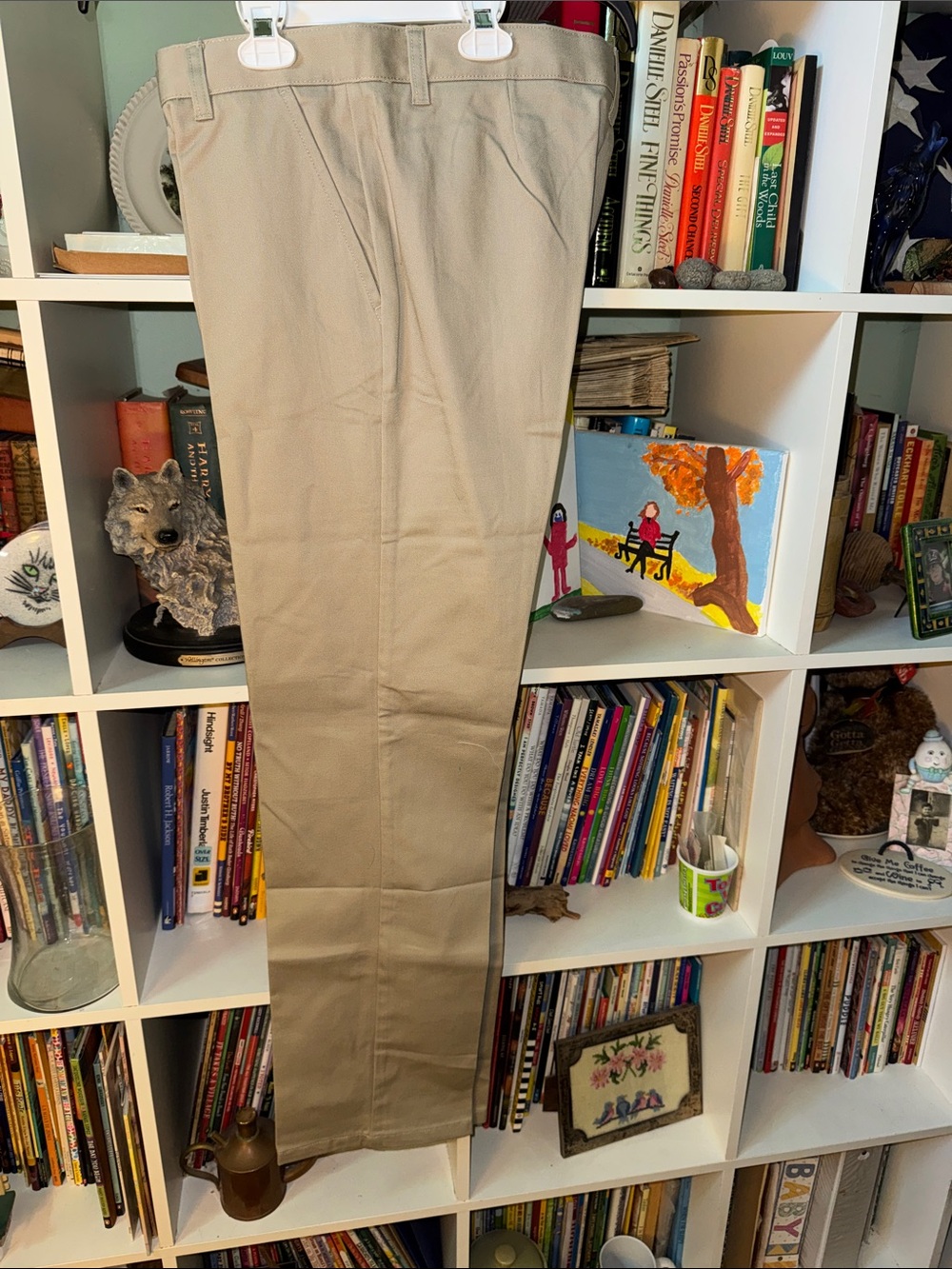 Boy’s Relaxed Fit Classic Khaki Pants by French Toast NWT